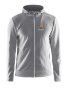 Craft Leisure hettejakke herre Grey Melange/White/Grey Melange