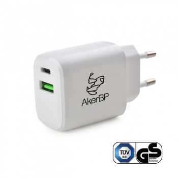 Ladesett med USB C kabel